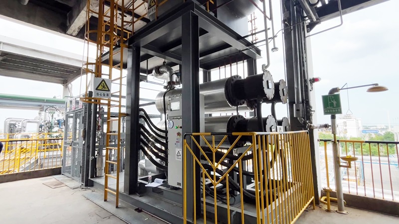 香精香料合成反應釜防爆電加熱導熱油爐「歐能機械」